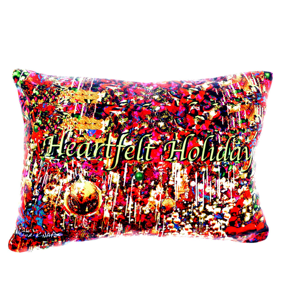 Walter Knabe Lumbar  Pillow Heartfelt Holidays