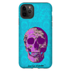 Walter Knabe iPhone Tough Case Skull Turquoise
