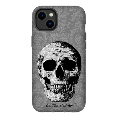 Walter Knabe iPhone Tough Case Skull Grey